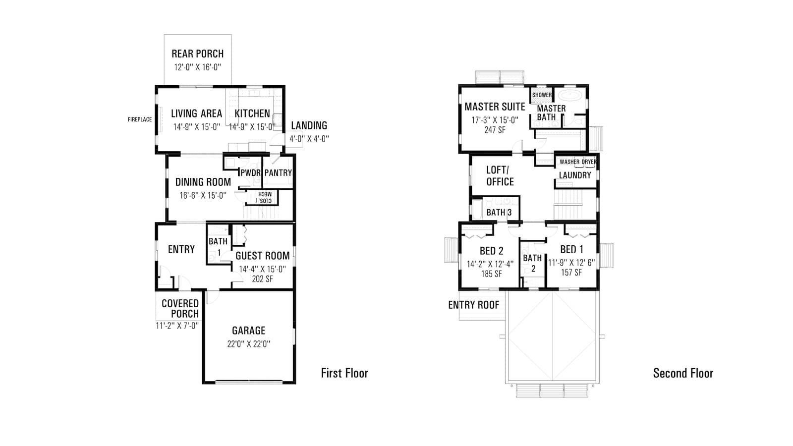 The Carmel, First & Second Floor