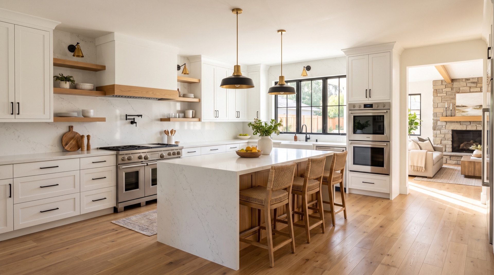 The Cypress kitchen, rendering