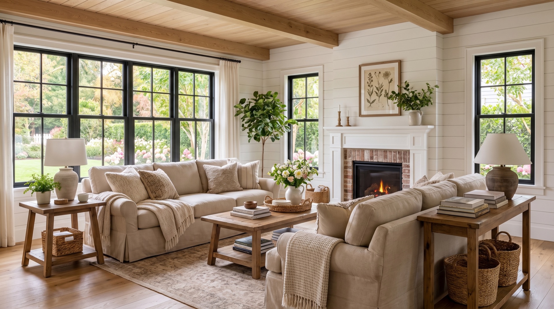 The Manzanita great room, rendering