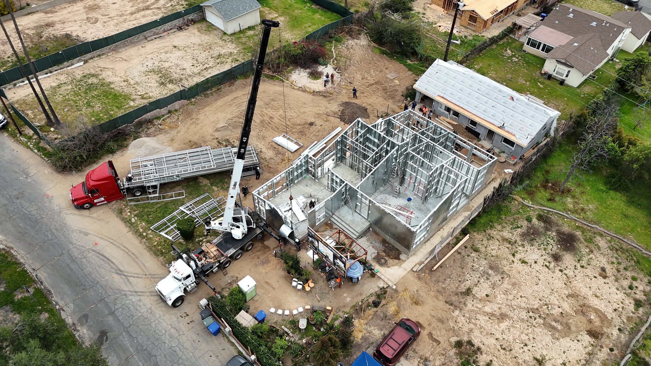 480 W Palm St light gauge steel build